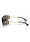 preview Miu Miu MU A51S 5AK5S075 Sunglasses Gold/Dark Grey
