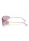 preview Miu Miu MU A51S ZVN90O75 Sunglasses Pale Gold/Pink