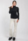preview Kjus Women Feel Midlayer Half-Zip Turtleneck, Black