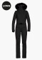 preview Women's overalls Goldbergh Parry Long Ski Suit Faux Border Black