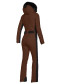 preview Women's overalls Goldbergh Parry Long Ski Suit Faux Border Deep Mocha