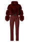 preview Women's overalls Goldbergh Lieke Ski Suit Vino Rosso
