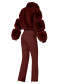 preview Women's overalls Goldbergh Lieke Ski Suit Vino Rosso