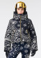 preview Women's jacket Goldbergh Kyoki Ski Jacket Bandana Paisley Blue