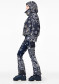 preview Women's jacket Goldbergh Kyoki Ski Jacket Bandana Paisley Blue