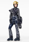 preview Women's jacket Goldbergh Kyoki Ski Jacket Bandana Paisley Blue