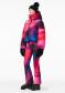preview Women's jacket Goldbergh Sansu Ski Jacket Faux Border Night Runner Bold