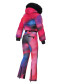 preview Women´s overalls Goldbergh Yuyake Ski Suit Faux Border Night Runner Bold