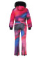 preview Women´s overalls Goldbergh Yuyake Ski Suit Faux Border Night Runner Bold