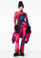 preview Women´s overalls Goldbergh Yuyake Ski Suit Faux Border Night Runner Bold