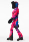 preview Women´s overalls Goldbergh Yuyake Ski Suit Faux Border Night Runner Bold