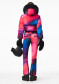 preview Women´s overalls Goldbergh Yuyake Ski Suit Faux Border Night Runner Bold
