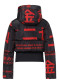 preview Women's jacket Goldbergh Gaito Ski Jacket Street Signs Black/Red