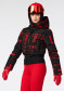 preview Women's jacket Goldbergh Gaito Ski Jacket Street Signs Black/Red