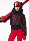 preview Women's jacket Goldbergh Gaito Ski Jacket Street Signs Black/Red