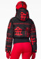 preview Women's jacket Goldbergh Gaito Ski Jacket Street Signs Black/Red