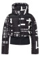preview Women's jacket Goldbergh Gaito Ski Jacket Street Signs Black/White