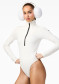 preview Women's bodysuit Goldbergh Poppy Ski Body Snow White