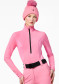 preview Women's turtleneck Goldbergh Sanoko Ski Pully Pink Cosmos