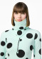 preview Women´s neckwarmer Goldbergh Tama Neckwarmer Dots Mint