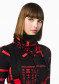 preview Women´s neckwarmer Goldbergh Mana Neckwarmer Street Signs Black/Red