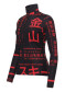 preview Women´s turtleneck Goldbergh Misato Ski Pully Street Signs Black/Red