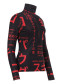 preview Women´s turtleneck Goldbergh Misato Ski Pully Street Signs Black/Red