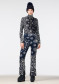 preview Women's turtleneck Goldbergh Toriko Ski Pully Bandana Paisley Blue