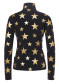 preview Women's turtleneck Goldbergh Hikari Ski Pully Black/Gold