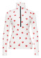 preview Women's turtleneck Goldbergh Aimi Ski Pully Flame/White