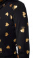 preview Women's turtleneck Goldbergh Aimi Ski Pully Black/Gold