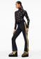 preview Women's turtleneck Goldbergh Aimi Ski Pully Black/Gold