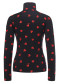 preview Women's turtleneck Goldbergh Aimi Ski Pully Black/Flame
