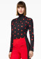 preview Women's turtleneck Goldbergh Aimi Ski Pully Black/Flame