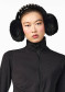 preview Women´s earmuffs Goldbergh Fluffy Earwarmers Black