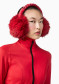 preview Women´s earmuffs Goldbergh Fluffy Earwarmers Flame