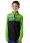 preview Spyder Jacobs 1/2 Zip, Strobe Green Webs