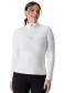 preview Women\'s functional sweatshirt Spyder Shimmer Bug 1/2 Zip White