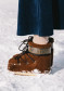 preview Women's boots Moon Boot Icon Low Fleece M004 Brown