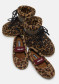 preview Women's shoes Moon Boot Icon Low Fleece Leopard Mm21 Cognac/Cocoa