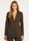 preview Beaumont Hedwig Blazer Dark Chocola