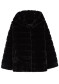 preview Women's coat APPARIS Goldy Hooded Coat Noir
