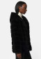 preview Women's coat APPARIS Goldy Hooded Coat Noir
