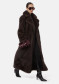 preview APPARIS Gabrielle Sable Maxi Coat Fauve Multi