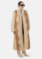 preview APPARIS Solange Fox Maxi Coat Beige Multi