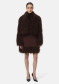preview APPARIS Ginette Mongolian Jacket Deep Brown