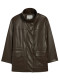 preview APPARIS Edie Sans Leather Parka Deep Brown
