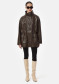 preview APPARIS Edie Sans Leather Parka Deep Brown