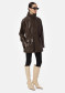 preview APPARIS Edie Sans Leather Parka Deep Brown