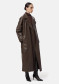 preview APPARIS Lana Sans Leather Trench Coat Deep Brown